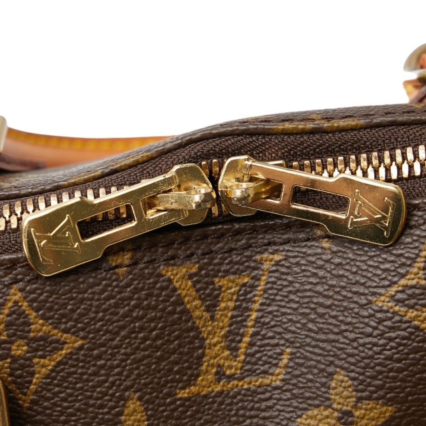 Louis Vuitton Alma Brown Canvas Hand Bag