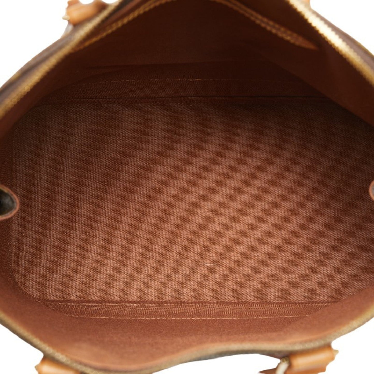 Louis Vuitton Alma Brown Canvas Hand Bag