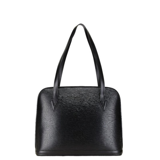 Louis Vuitton Lussac Black Leather Shoulder Bag