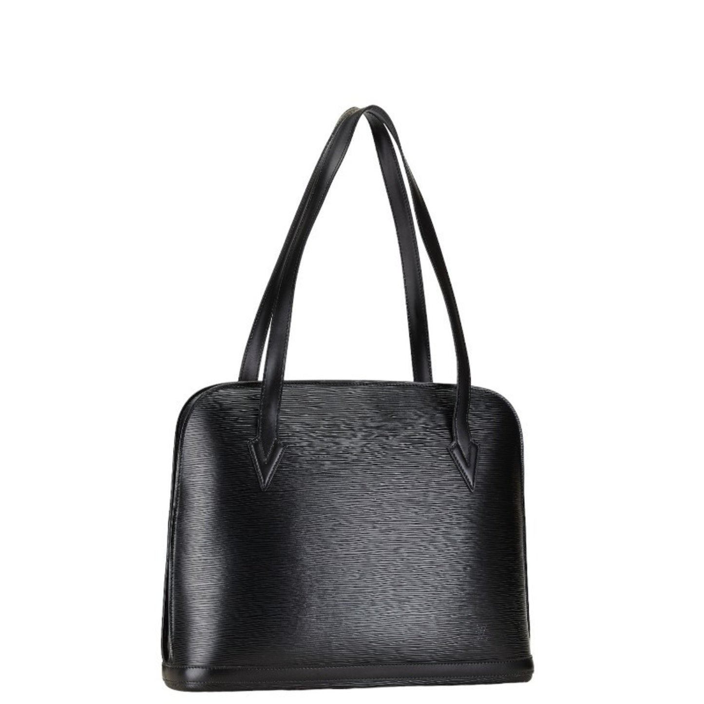 Louis Vuitton Lussac Black Leather Shoulder Bag