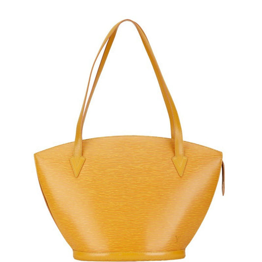 Louis Vuitton Saint Jacques Yellow Leather Shoulder Bag