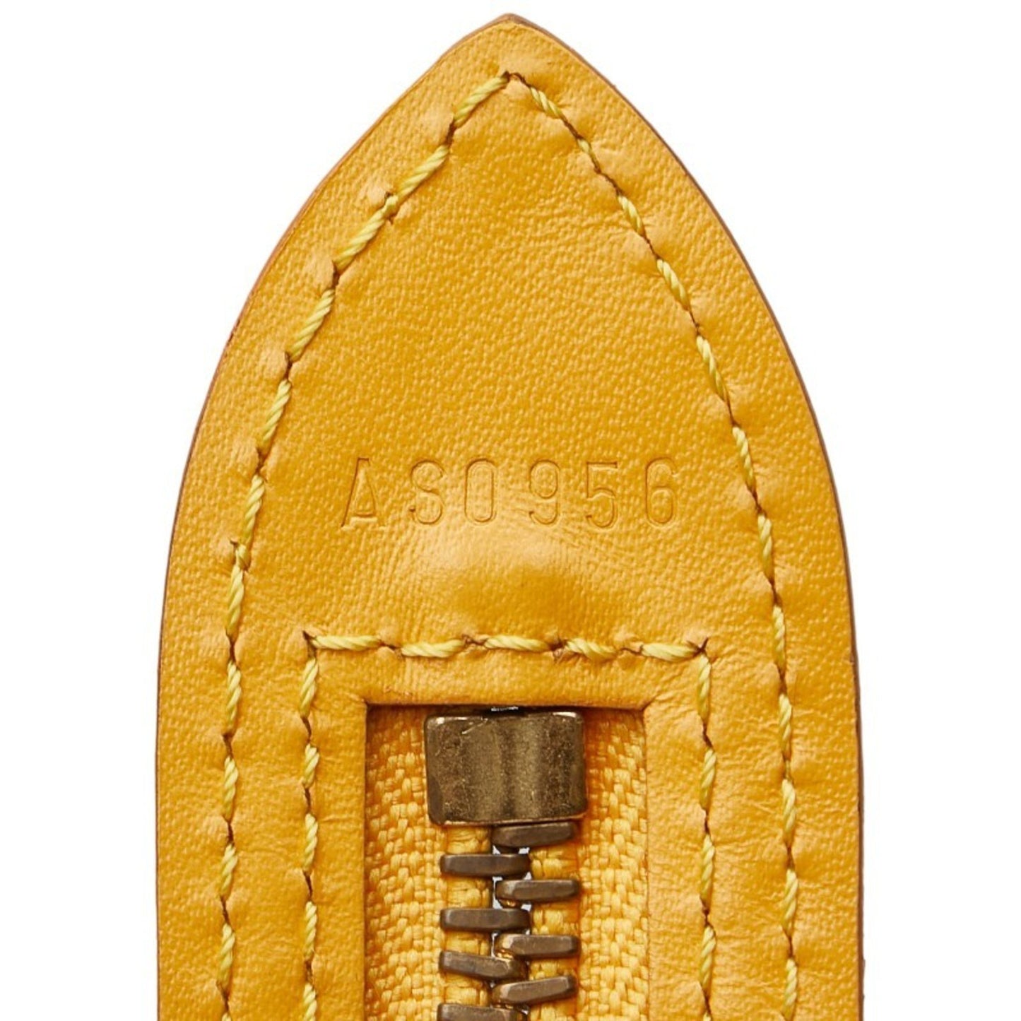 Louis Vuitton Saint Jacques Yellow Leather Shoulder Bag