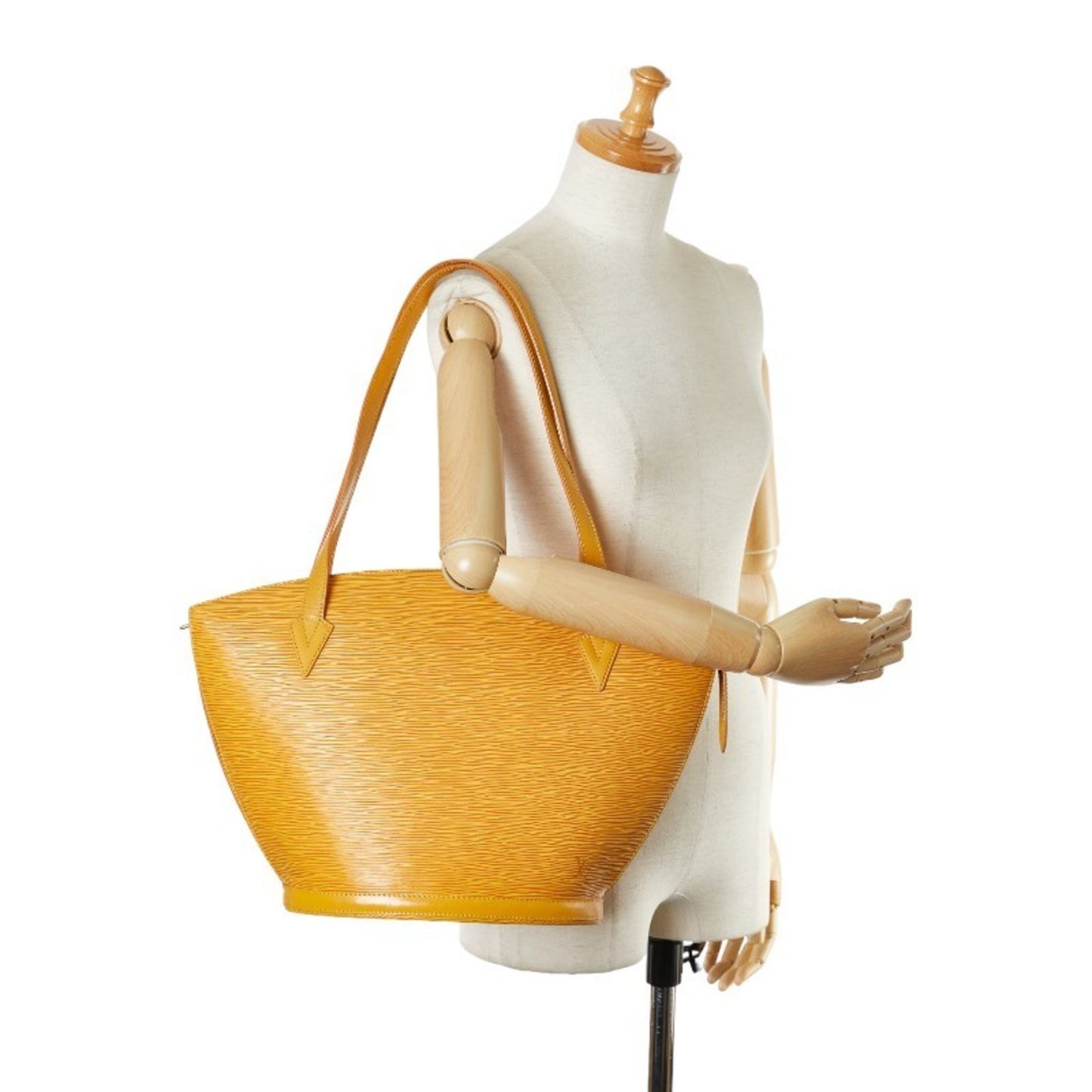 Louis Vuitton Saint Jacques Yellow Leather Shoulder Bag