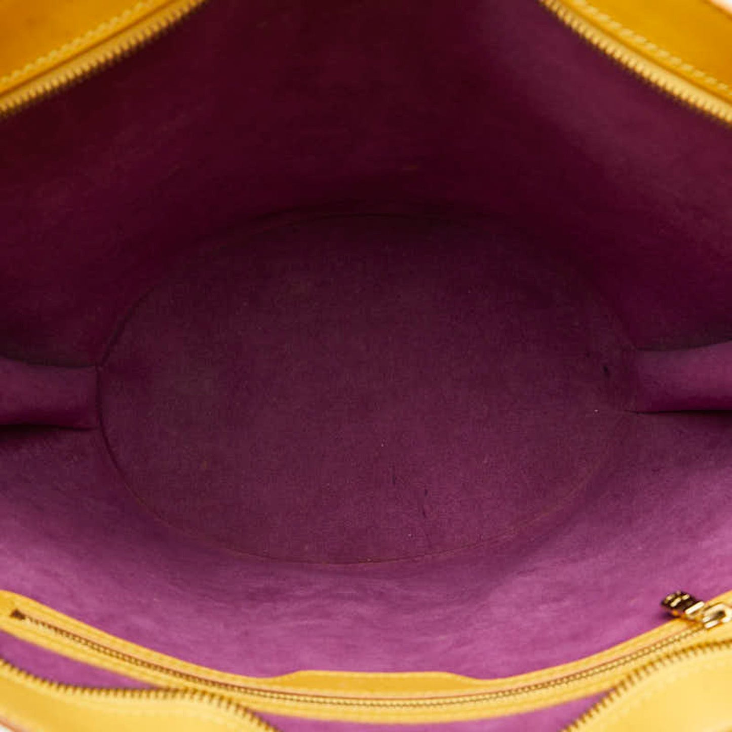 Louis Vuitton Saint Jacques Yellow Leather Shoulder Bag