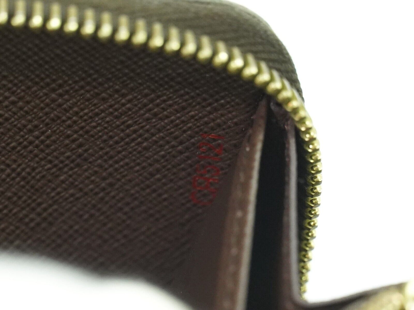 Louis Vuitton Zippy Brown Canvas Wallet Accessories