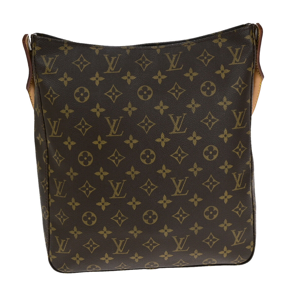 Louis Vuitton Looping GM Brown Canvas Shoulder Bag