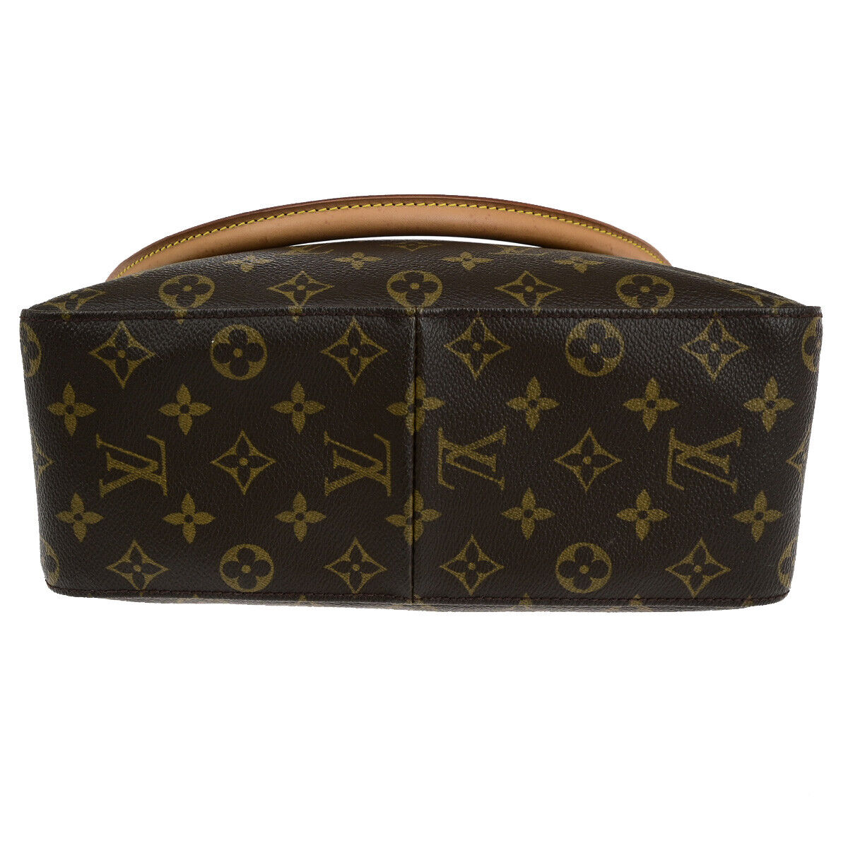 Louis Vuitton Looping GM Brown Canvas Shoulder Bag