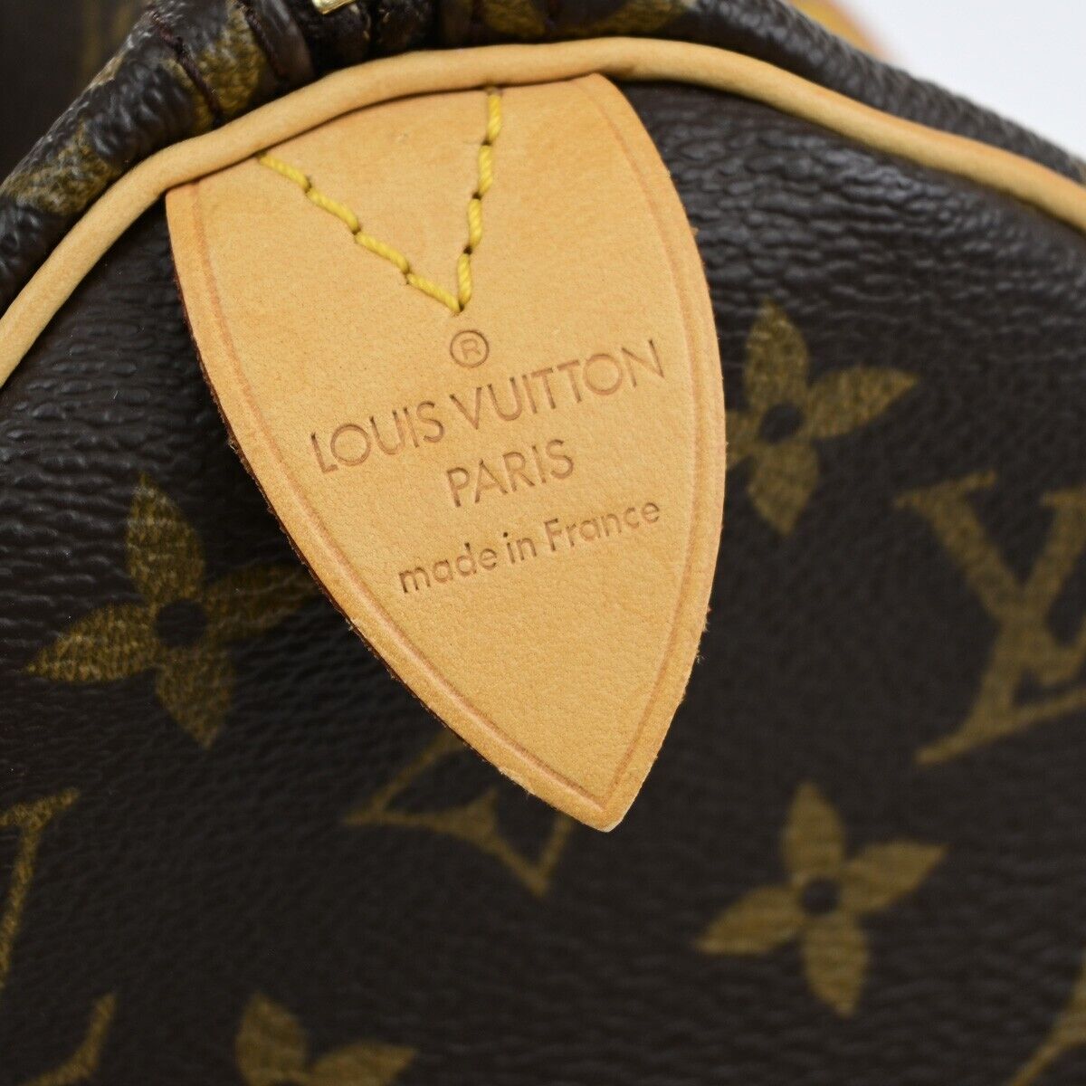 Louis Vuitton Speedy 25 Brown Canvas Hand Bag