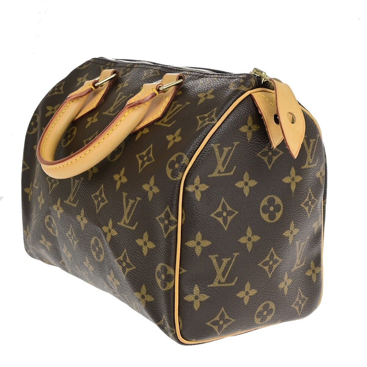 Louis Vuitton Speedy 25 Brown Canvas Hand Bag