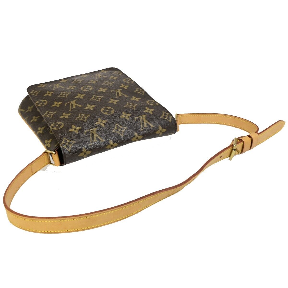 Louis Vuitton Musette Salsa Brown Canvas Shoulder Bag