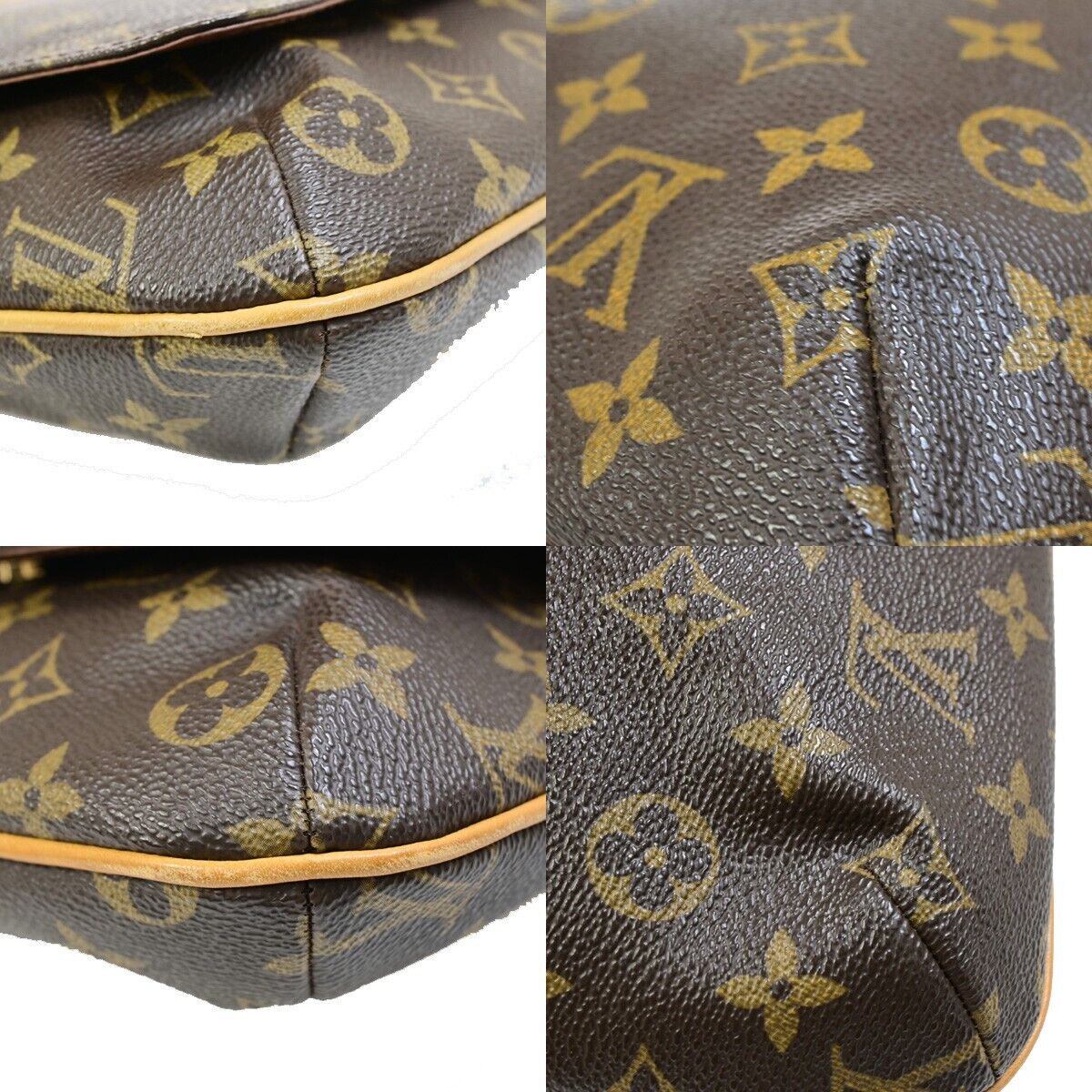 Louis Vuitton Musette Salsa Brown Canvas Shoulder Bag