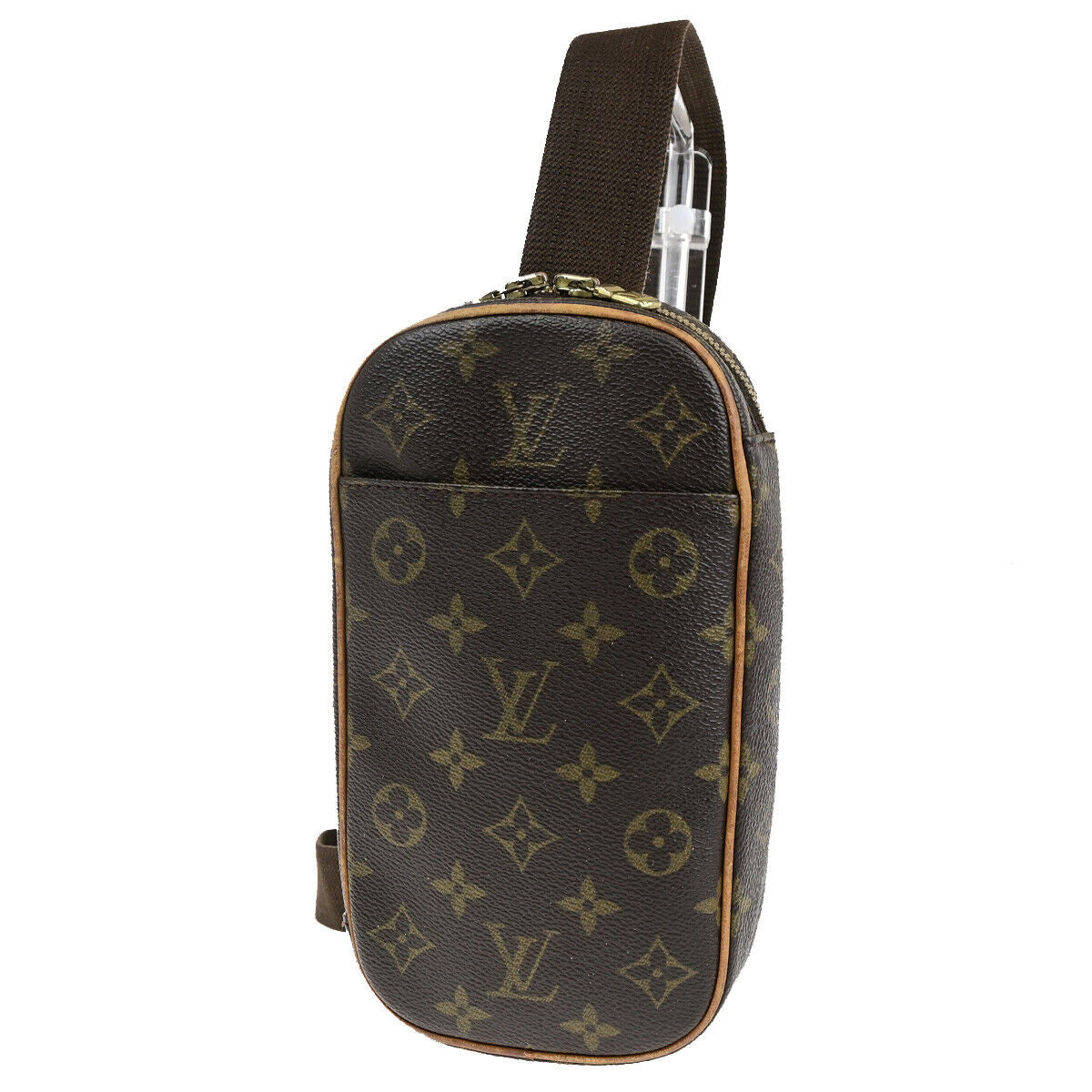 Louis Vuitton Pochette gange Brown Canvas Shoulder Bag