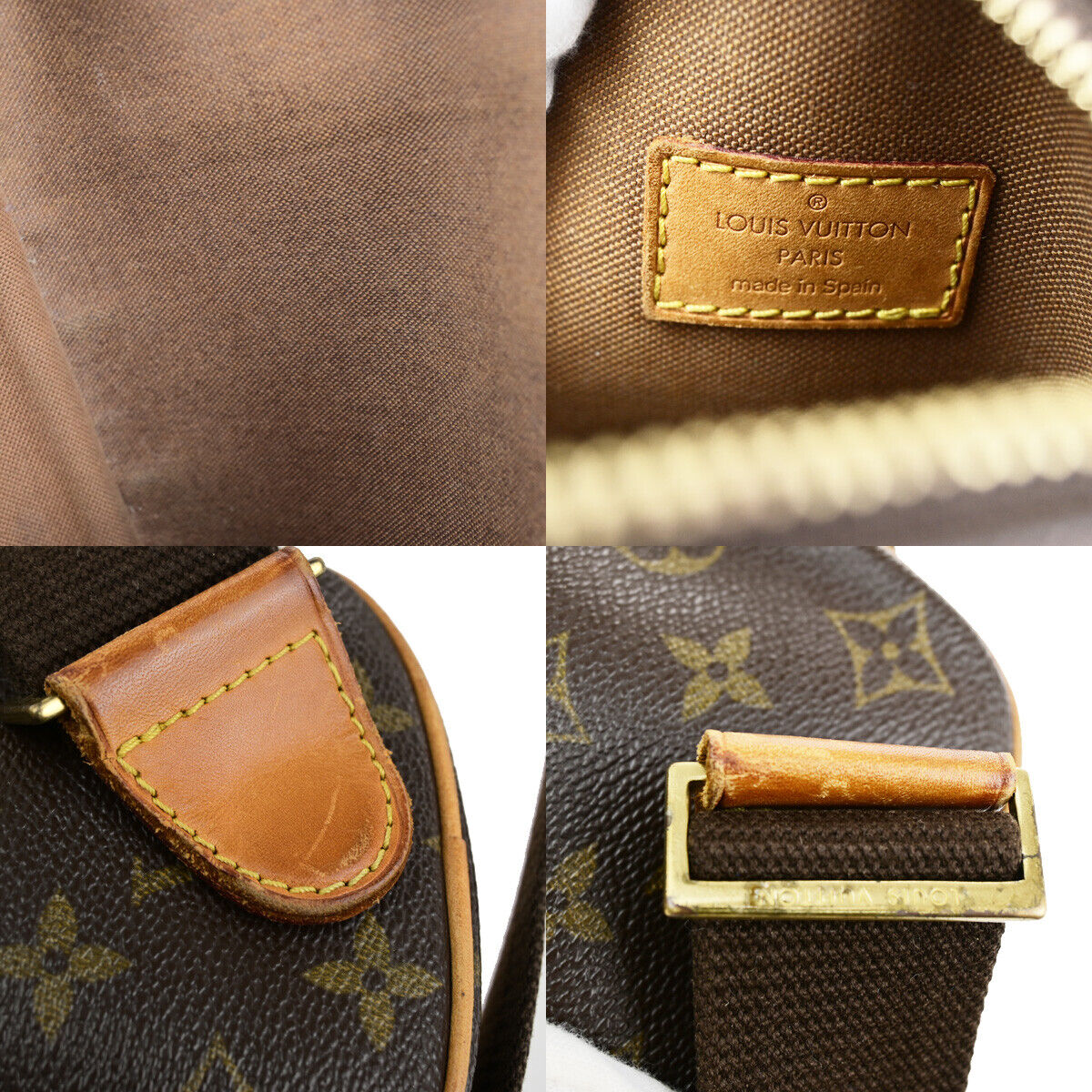 Louis Vuitton Pochette gange Brown Canvas Shoulder Bag