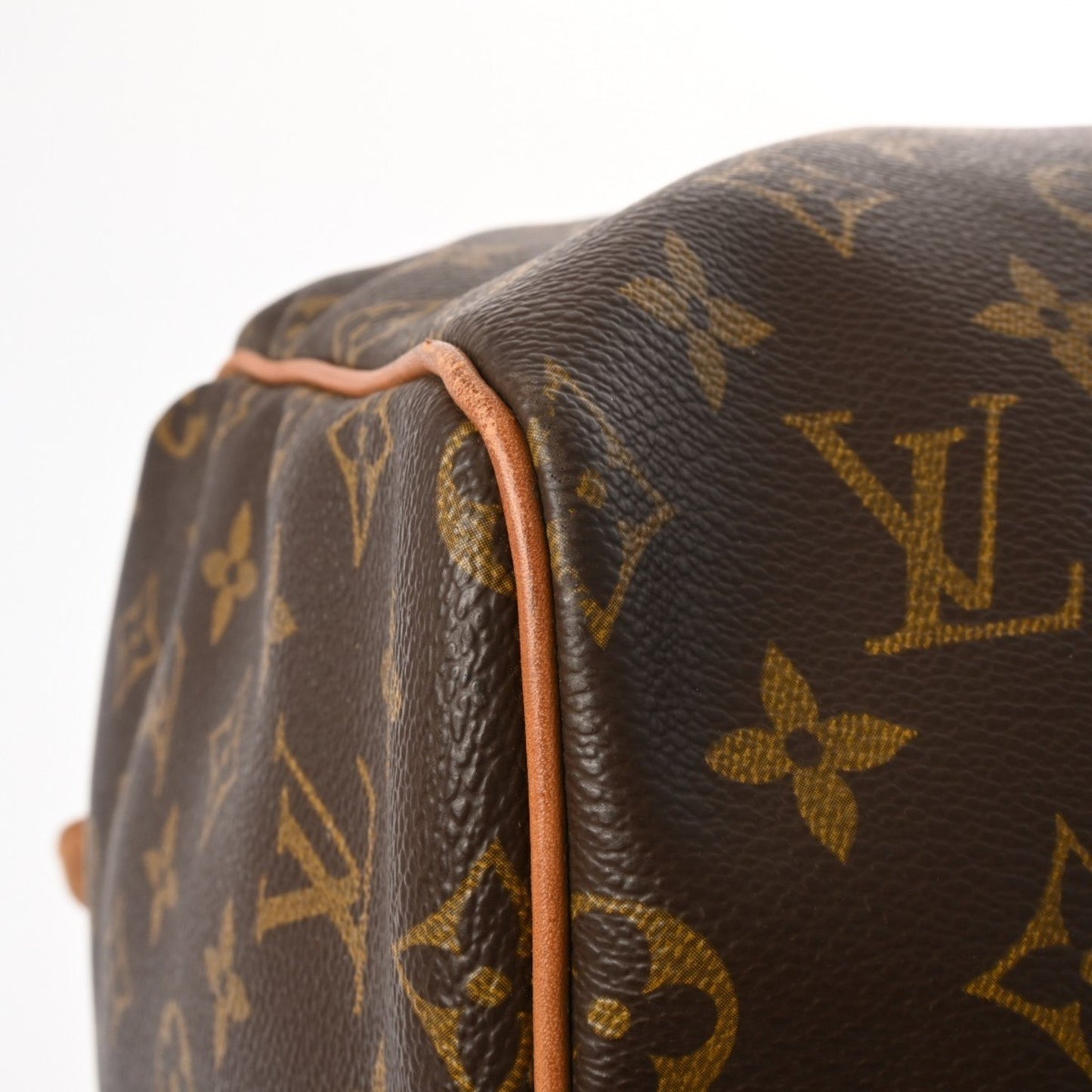 Louis Vuitton Keepall 55 Brown Canvas Travel Bag