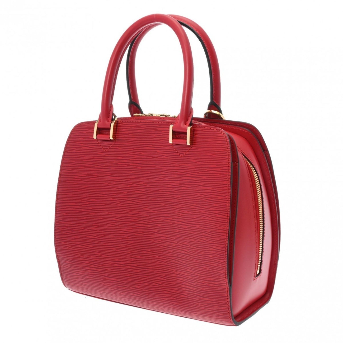 Louis Vuitton Pont Neuf Red Leather Hand Bag