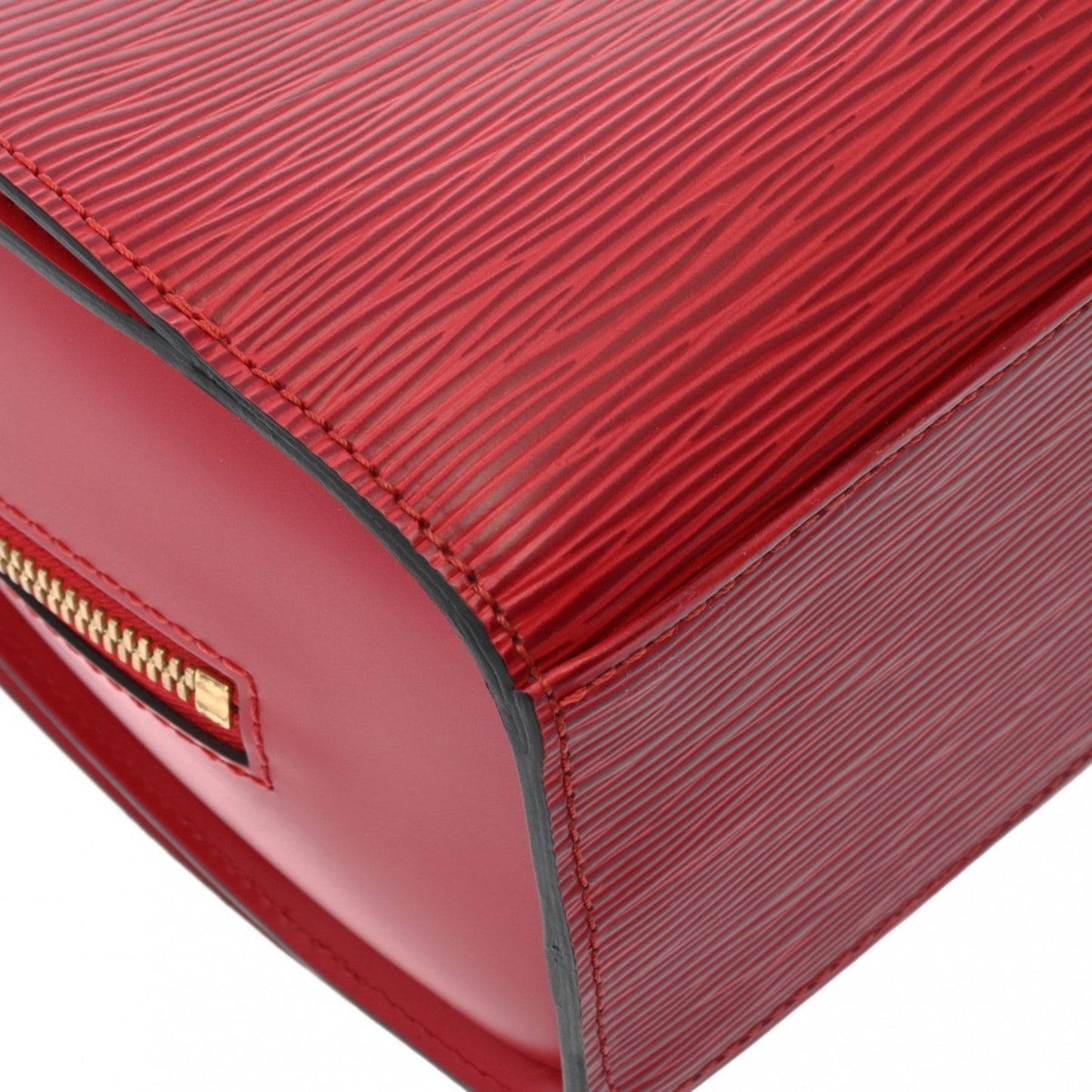 Louis Vuitton Pont Neuf Red Leather Hand Bag