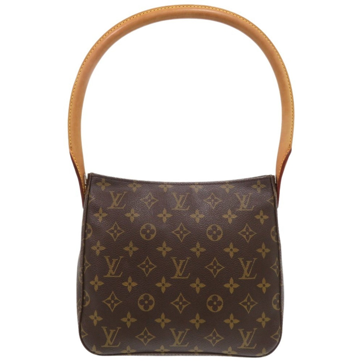 Louis Vuitton Looping MM Brown Canvas Shoulder Bag