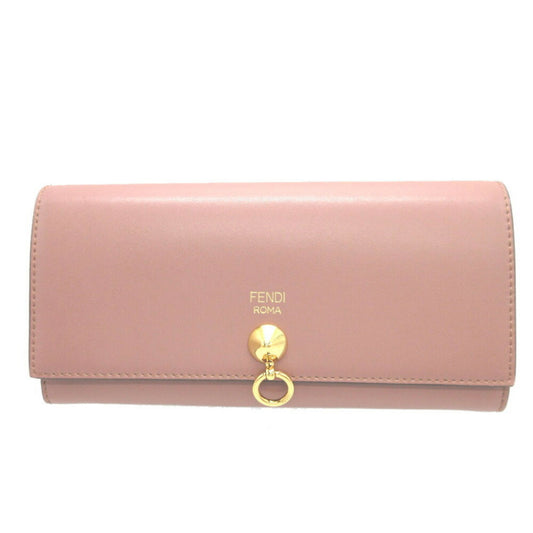 Fendi By The Way Pink Leather Wallet Accessories