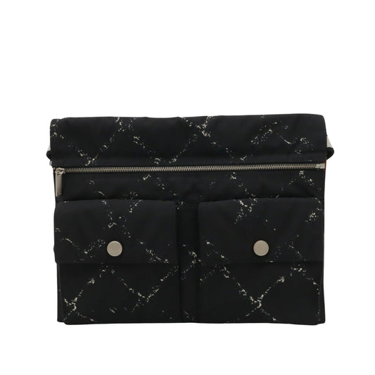 Chanel Travel line Black Synthetic Shoulder Bag