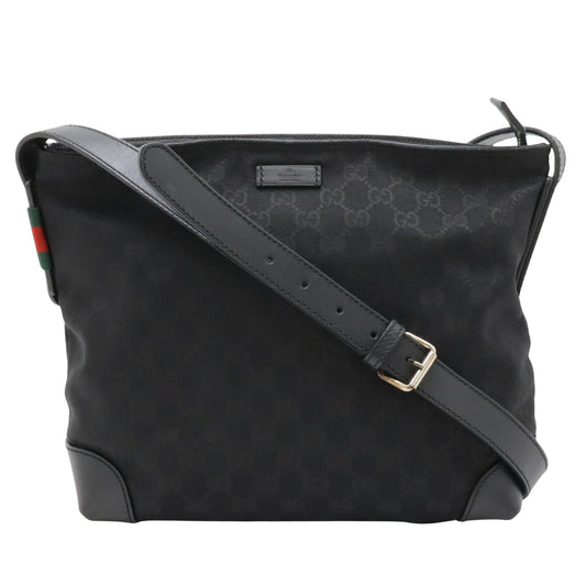 Gucci GG canvas Black Canvas Shoulder Bag