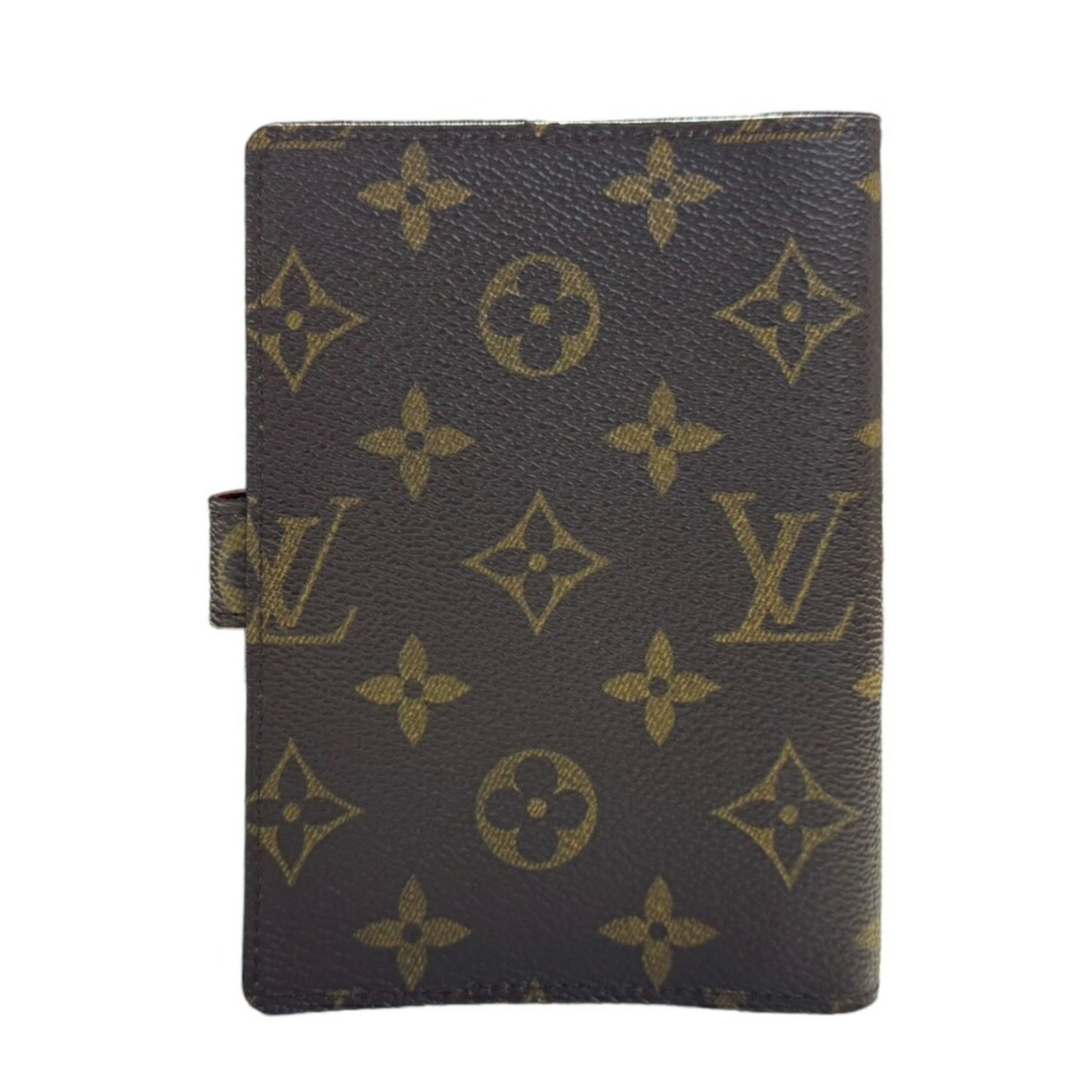 Louis Vuitton Agenda PM Brown Canvas Wallet Accessories