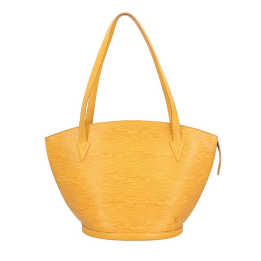 Louis Vuitton Saint Jacques Yellow Leather Shoulder Bag