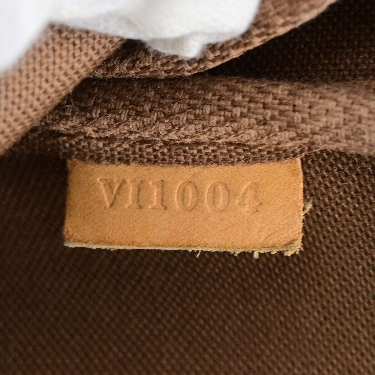 Louis Vuitton Pochette accessoires Brown Canvas Clutch Bag