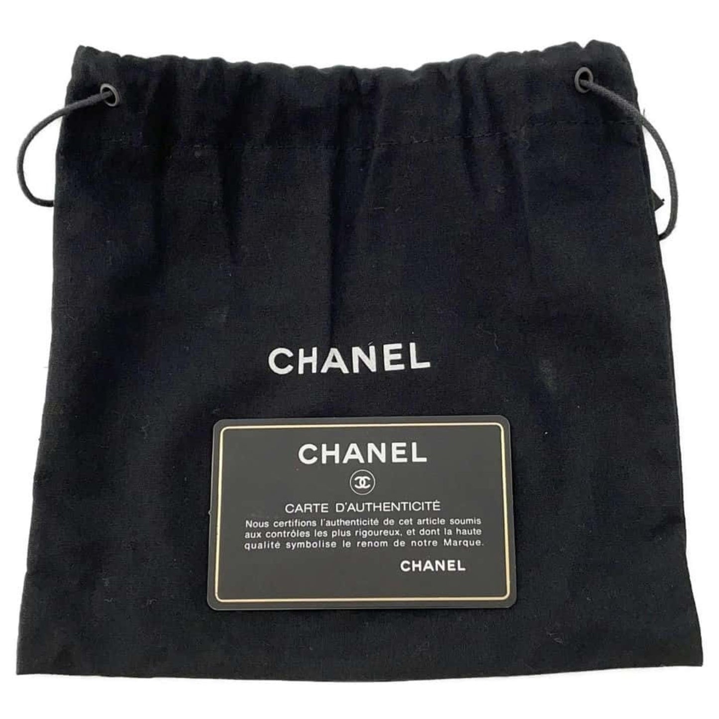 Chanel CC Filigree Black Leather Shopper Bag