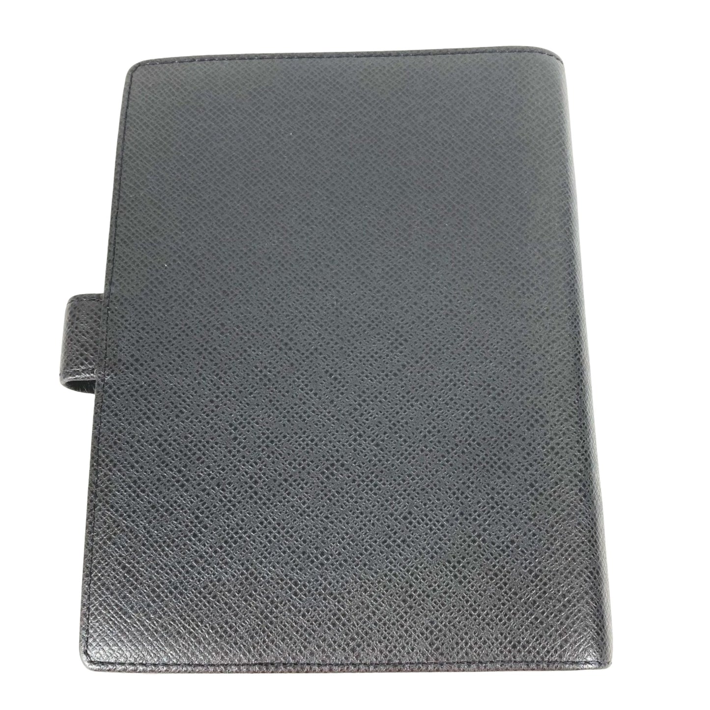 Louis Vuitton Agenda cover Black Leather Wallet Accessories