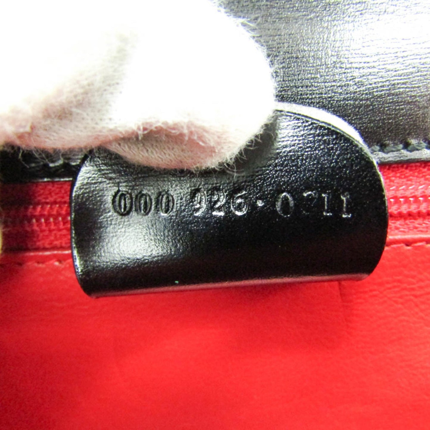 Gucci Old Gucci Black Leather Hand Bag