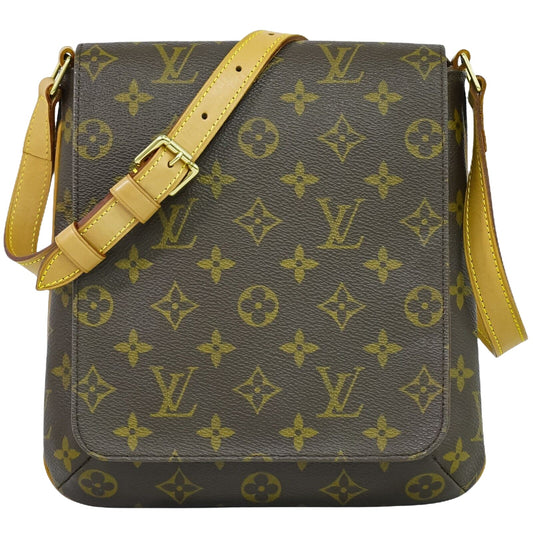 Louis Vuitton Musette Salsa Brown Canvas Shoulder Bag