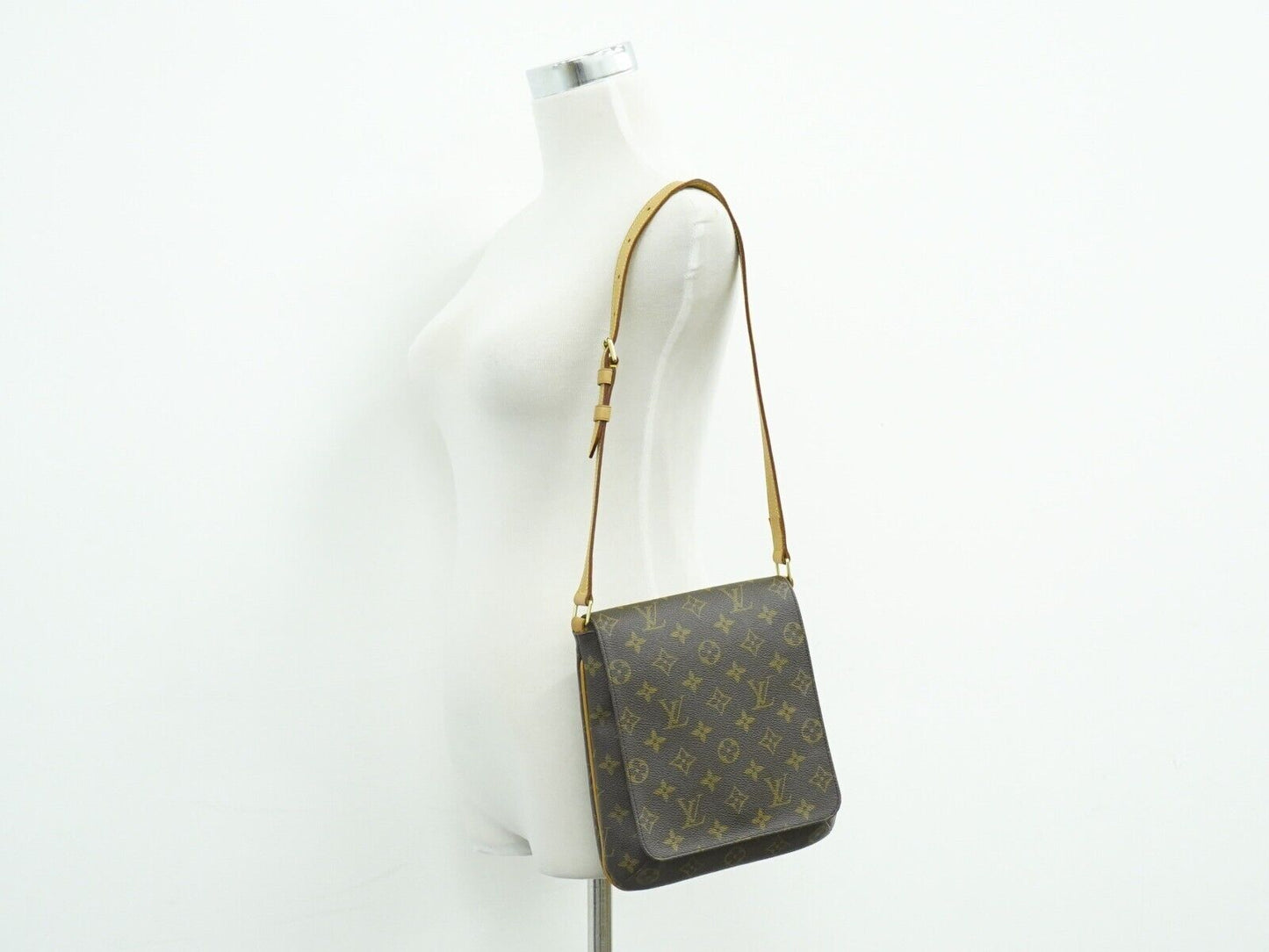 Louis Vuitton Musette Salsa Brown Canvas Shoulder Bag