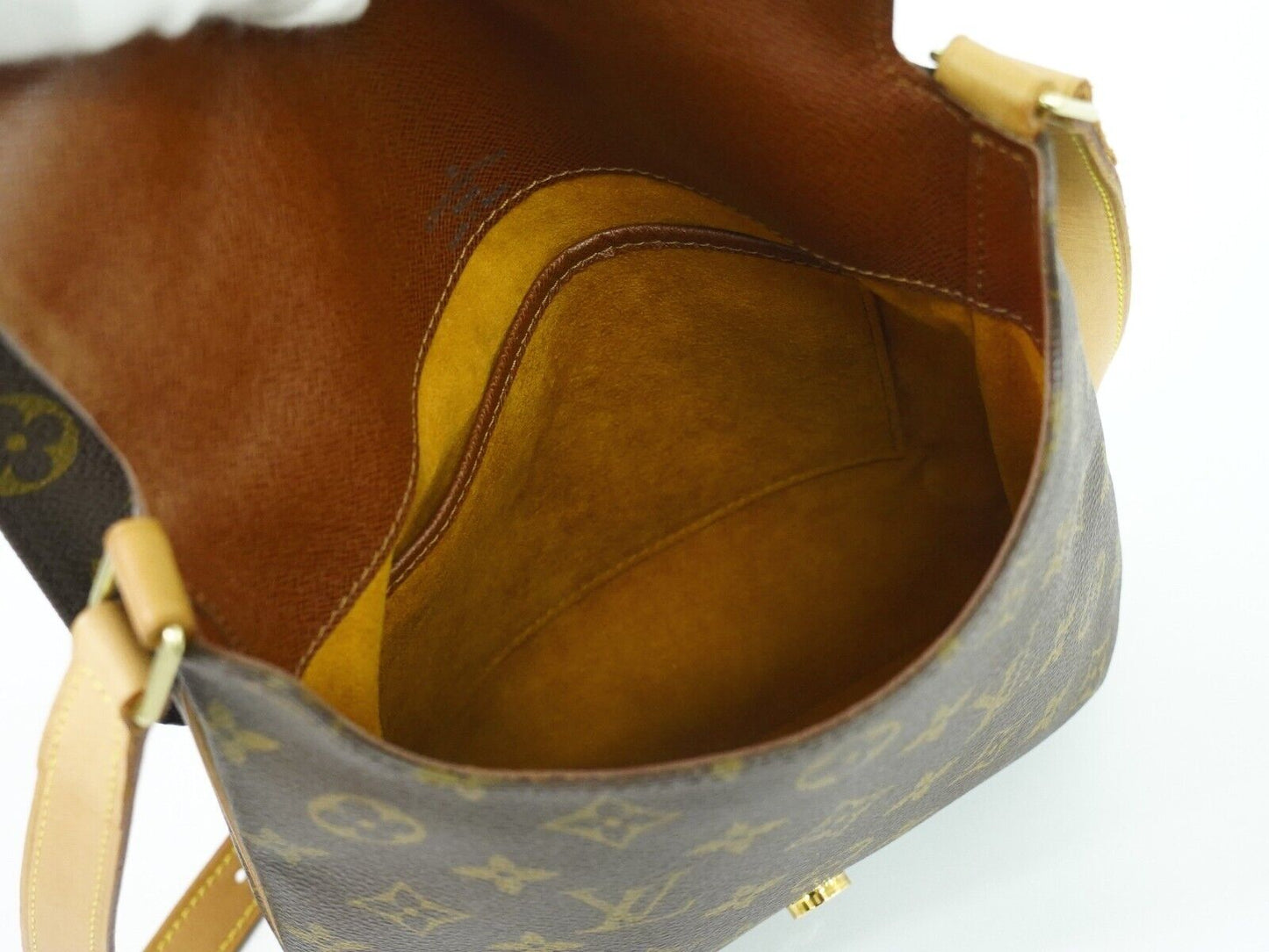 Louis Vuitton Musette Salsa Brown Canvas Shoulder Bag