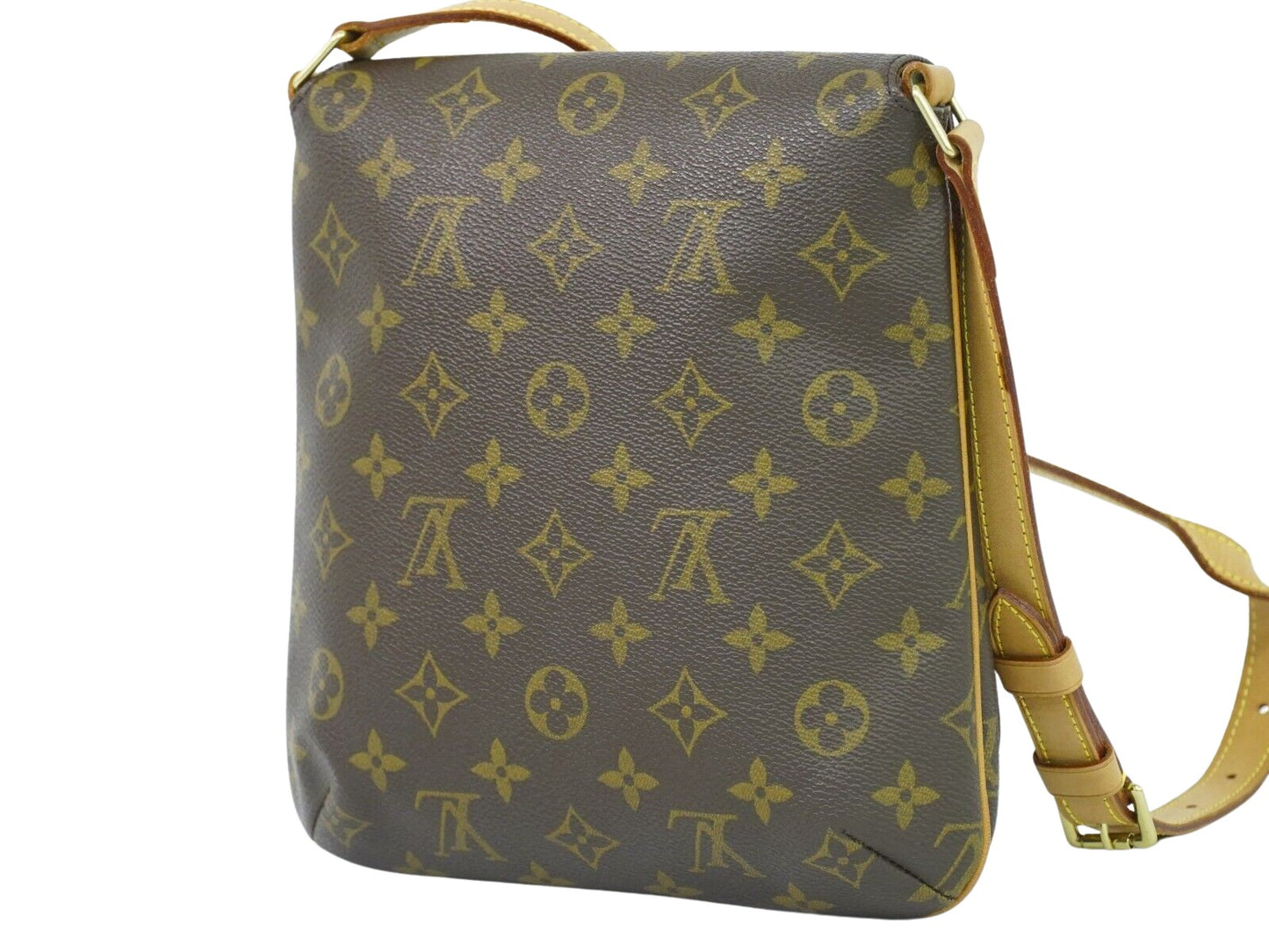 Louis Vuitton Musette Salsa Brown Canvas Shoulder Bag