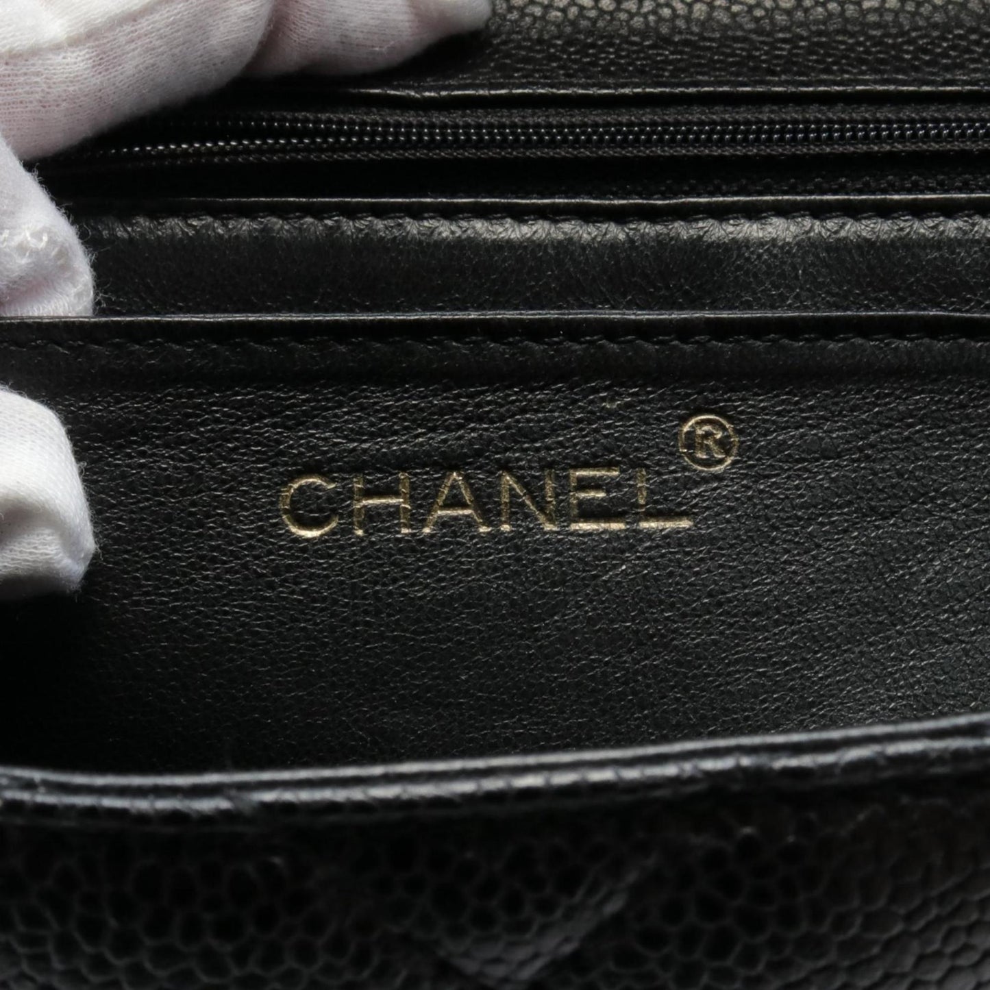 Chanel Coco Handle Black Leather Hand Bag