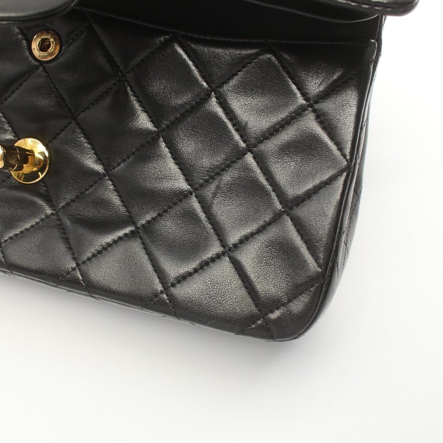 Chanel Timeless Black Leather Shoulder Bag