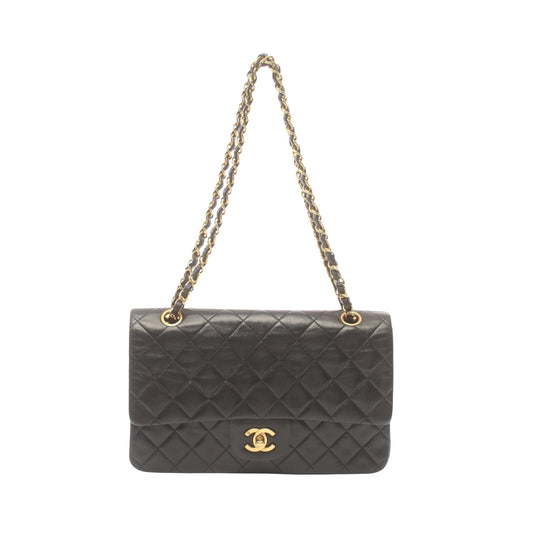 Chanel Timeless Black Leather Shoulder Bag