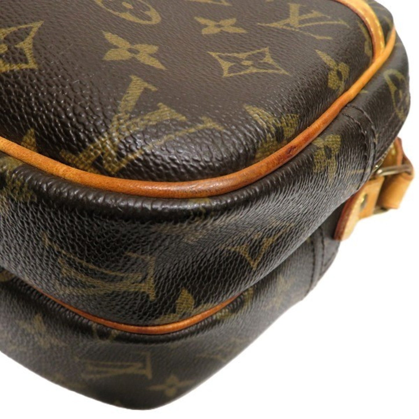 Louis Vuitton Reporter Brown Canvas Shoulder Bag