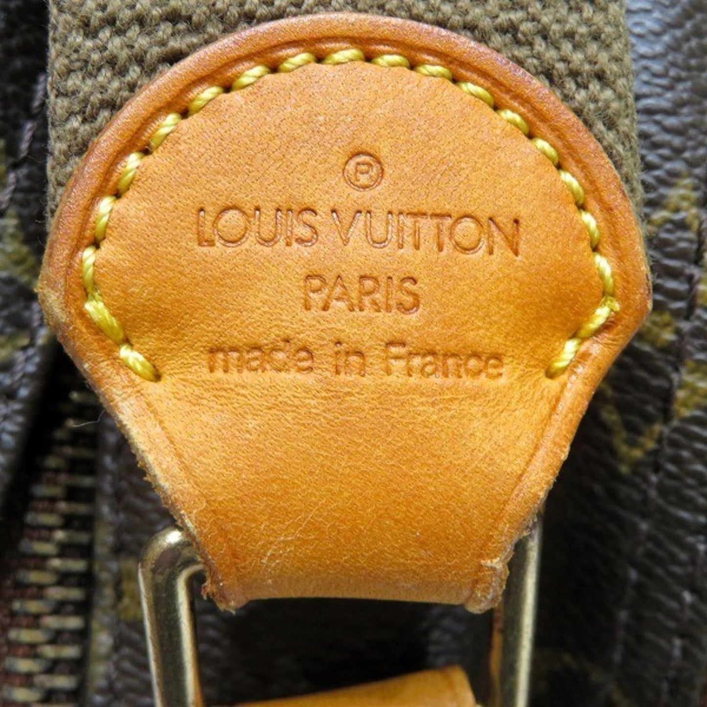 Louis Vuitton Reporter Brown Canvas Shoulder Bag