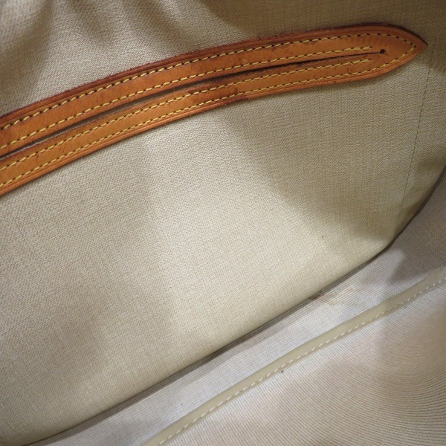 Louis Vuitton Reporter Brown Canvas Shoulder Bag