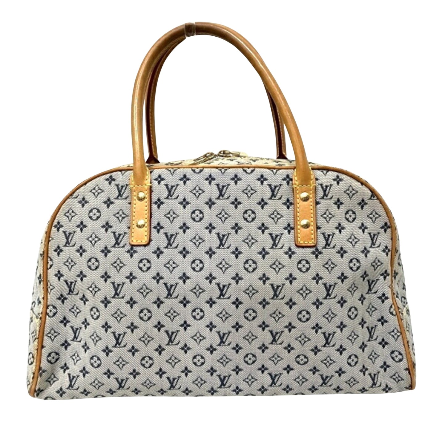 Louis Vuitton Marie Navy Canvas Travel Bag