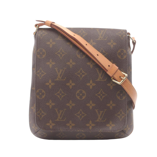 Louis Vuitton Musette Salsa Brown Canvas Shoulder Bag