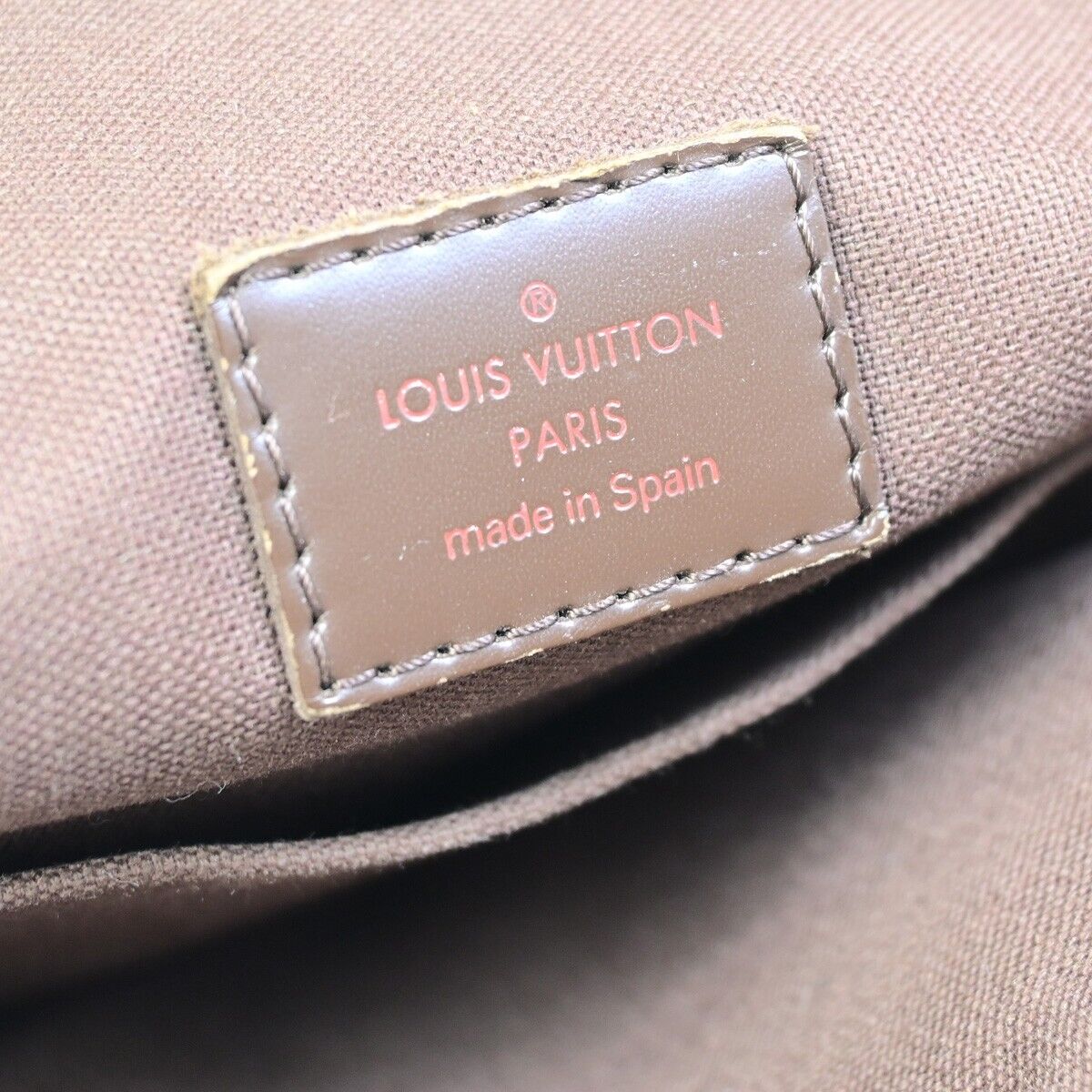 Louis Vuitton Brooklyn Brown Canvas Hand Bag