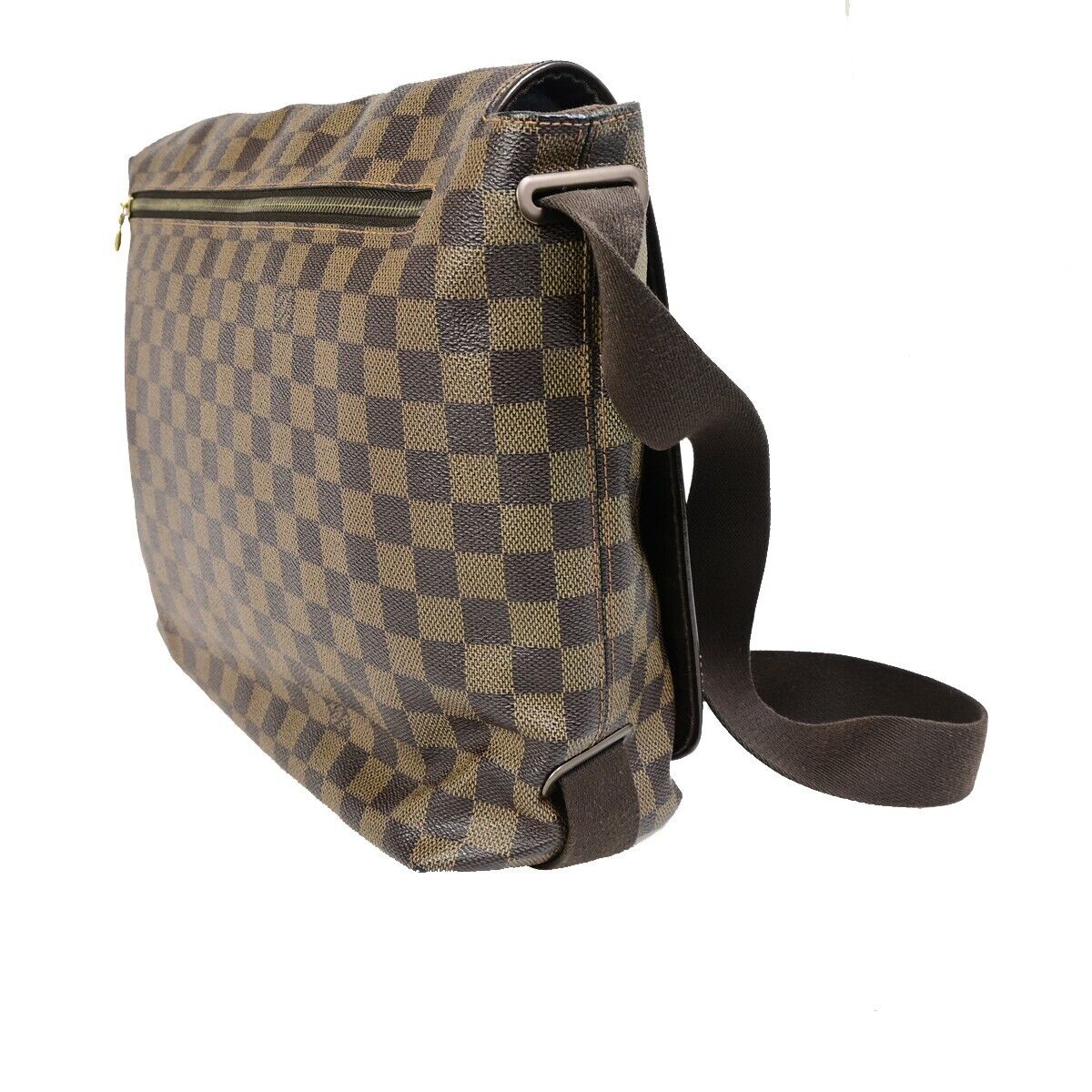 Louis Vuitton Brooklyn Brown Canvas Hand Bag