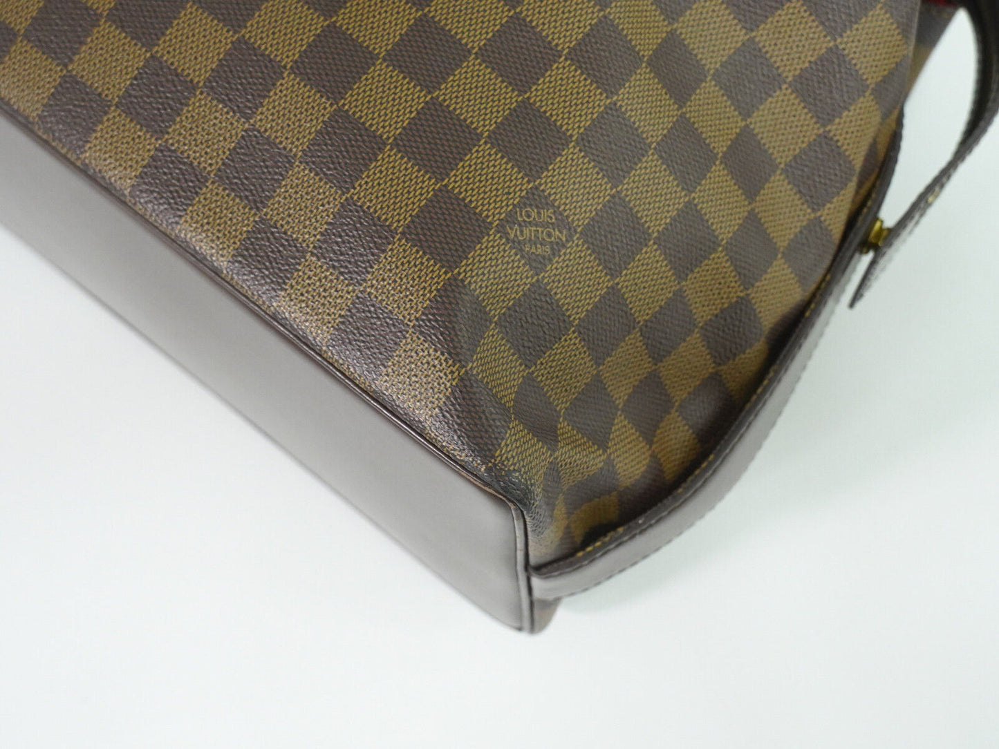 Louis Vuitton Chelsea Brown Canvas Shoulder Bag