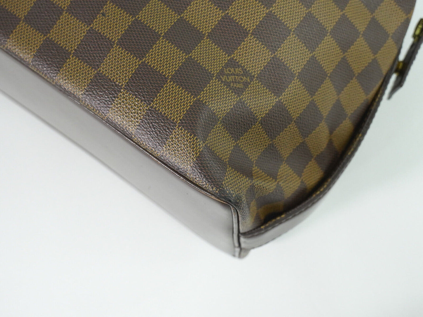 Louis Vuitton Chelsea Brown Canvas Shoulder Bag