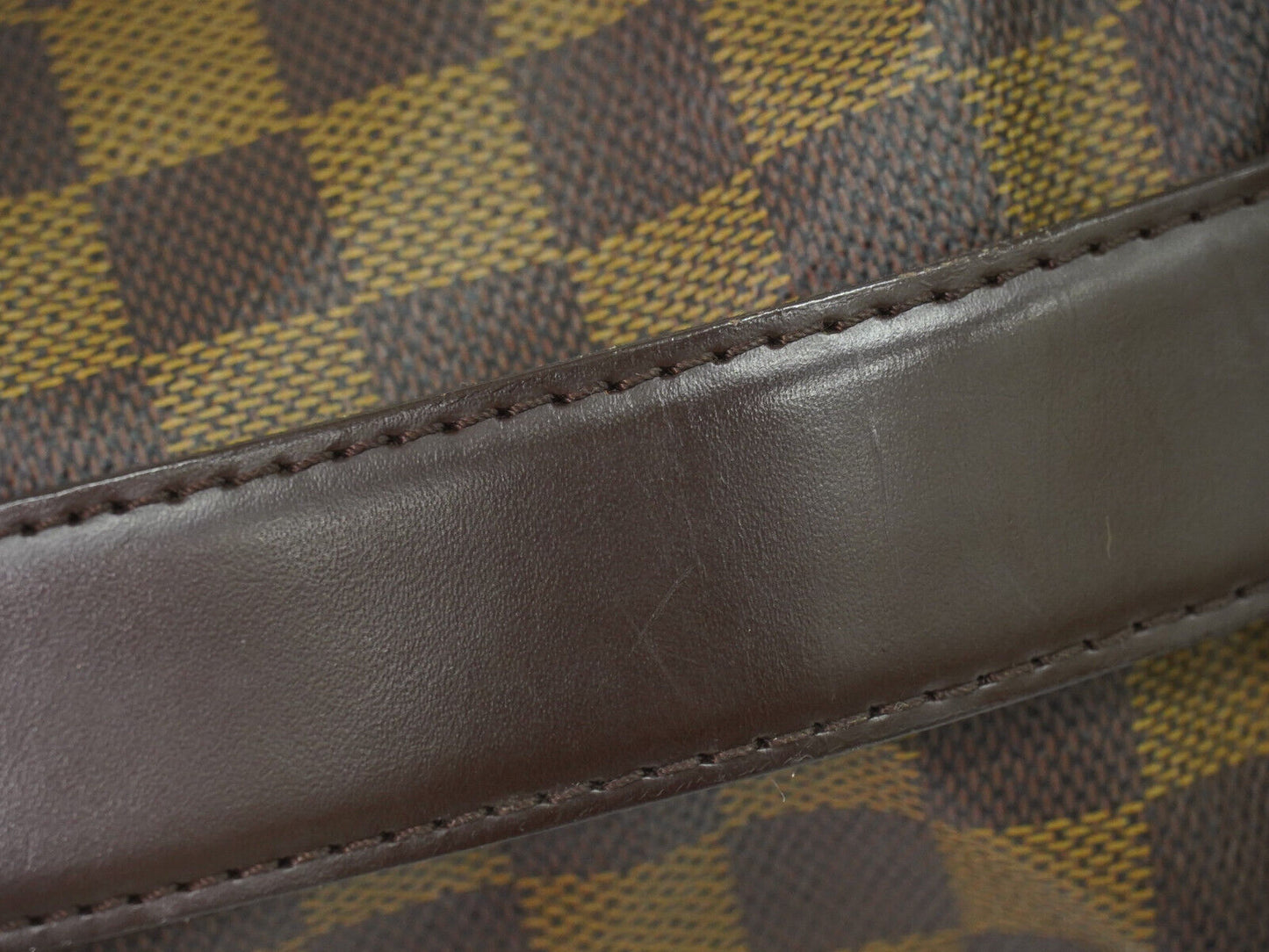 Louis Vuitton Chelsea Brown Canvas Shoulder Bag