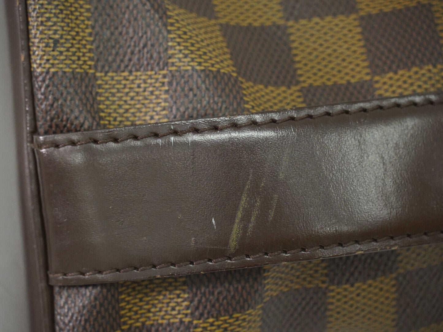 Louis Vuitton Chelsea Brown Canvas Shoulder Bag