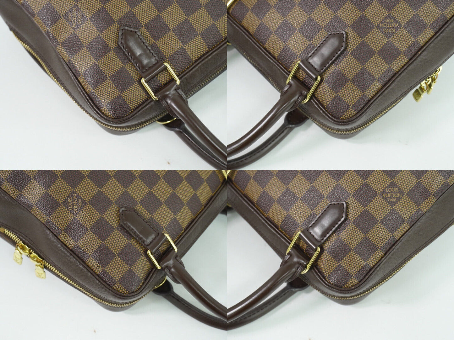 Louis Vuitton Brera Brown Canvas Hand Bag