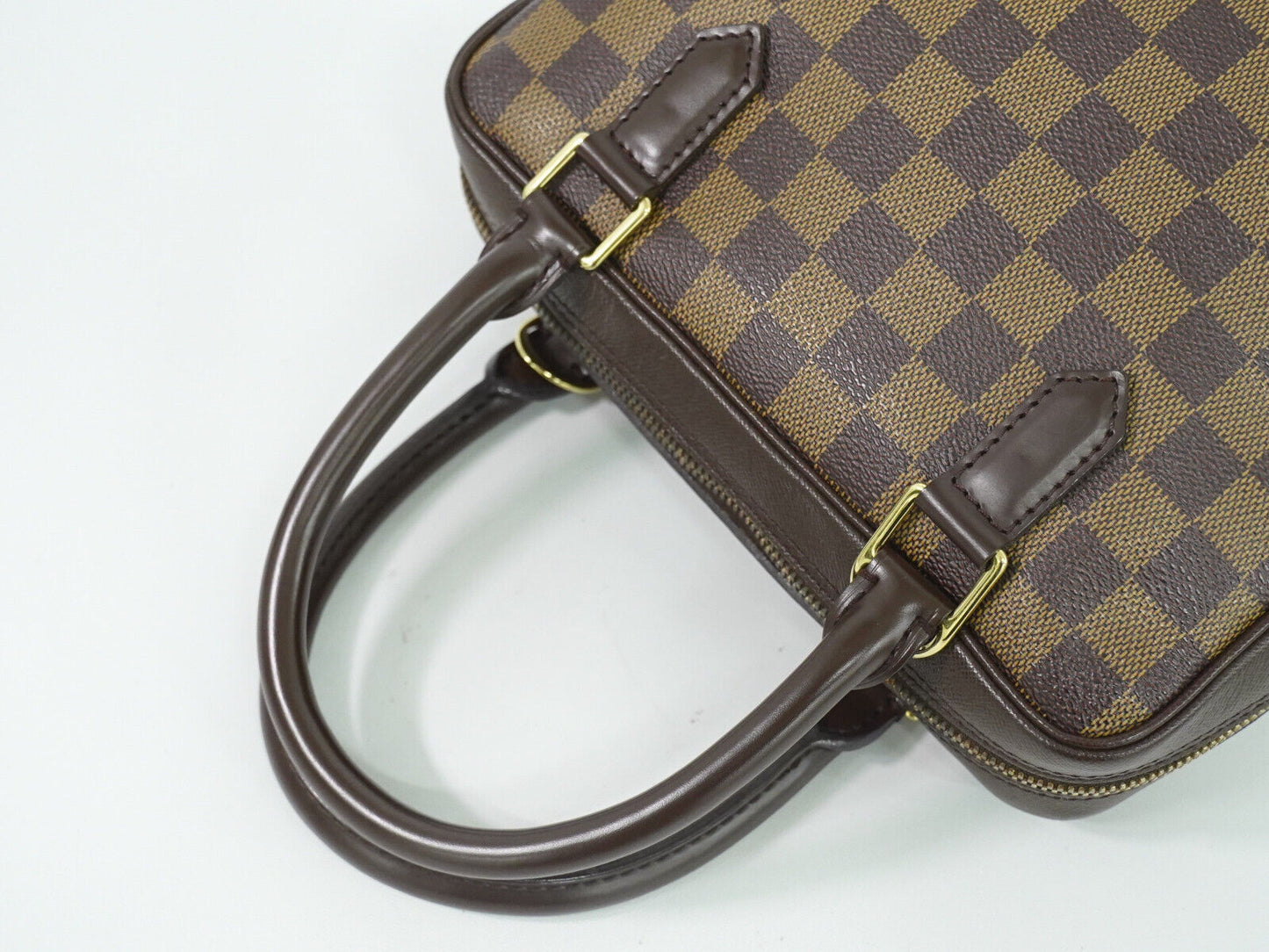 Louis Vuitton Brera Brown Canvas Hand Bag